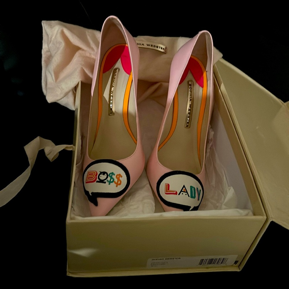 Sophia Webster boss lady heels